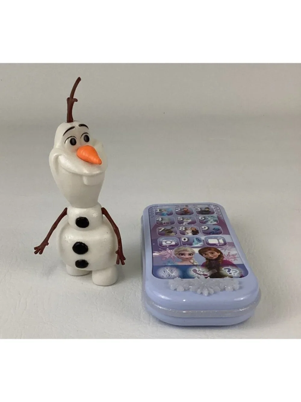 Disney Frozen Olaf Phone Toys Bundle Snowman Lot Talking Electronic